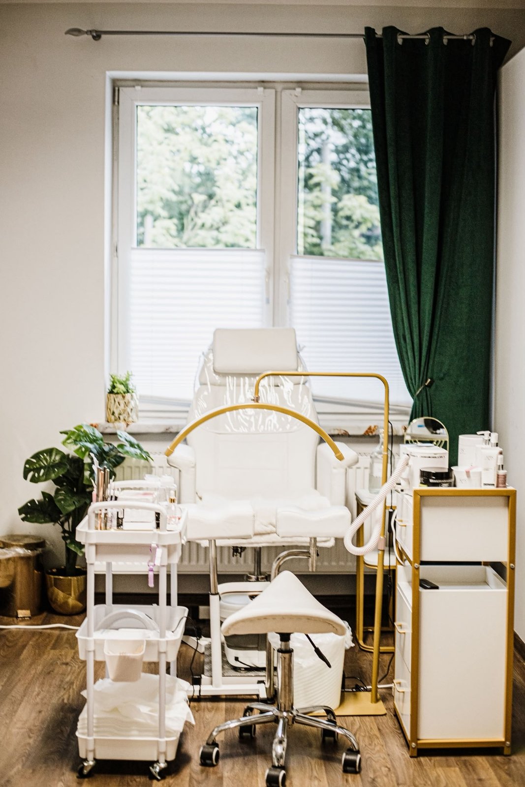 Wnętrze studio Beauty Perfect Look w Katowicach Panewnikach